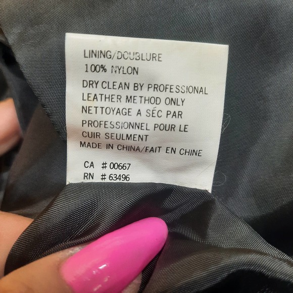 Vtg Bagatelle Button front Black suede Vest with horsebit design on pockets Lg - Picture 6 of 7